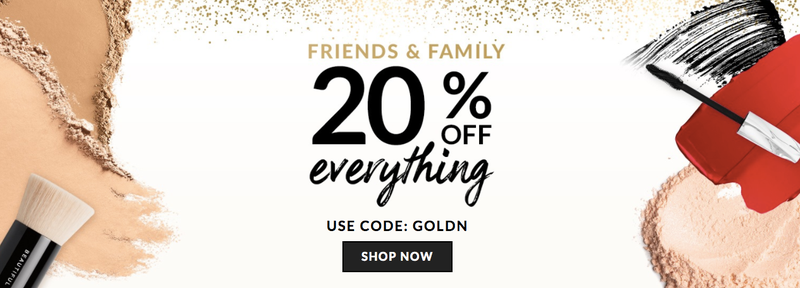 20% off everything with code GOLDN